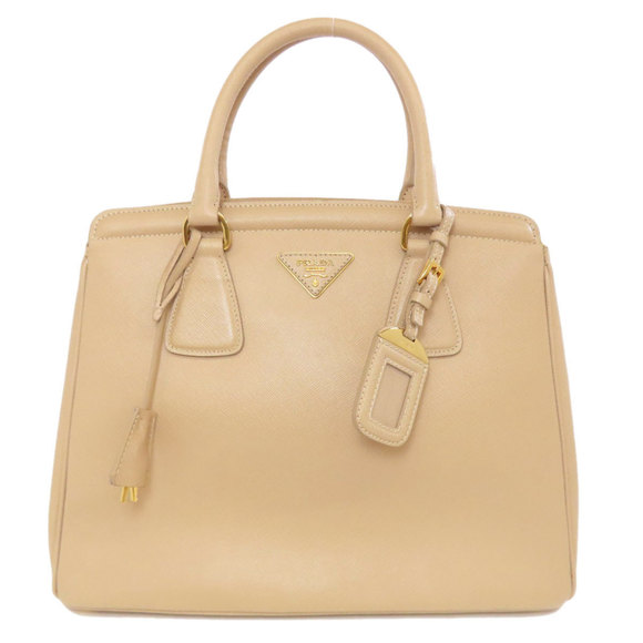 PRADA Beige Saffiano Tote Bag - Picture 1 of 11